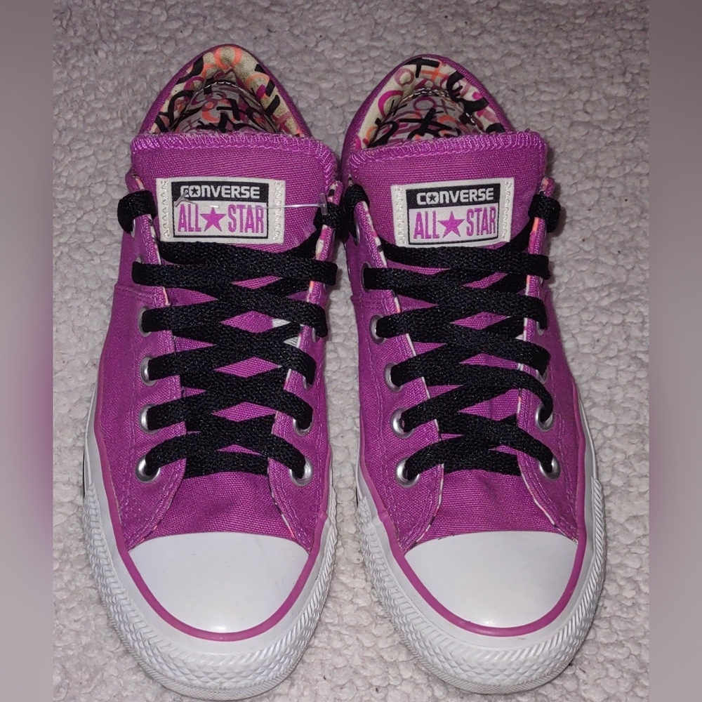 Converse All Star Pink Women Sneakers Size 7 Upper Textile Outsole Rubber